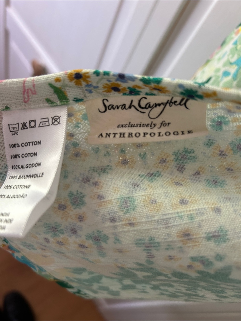 Anthropologie Sarah Campbell Apron - Picture 2 of 5